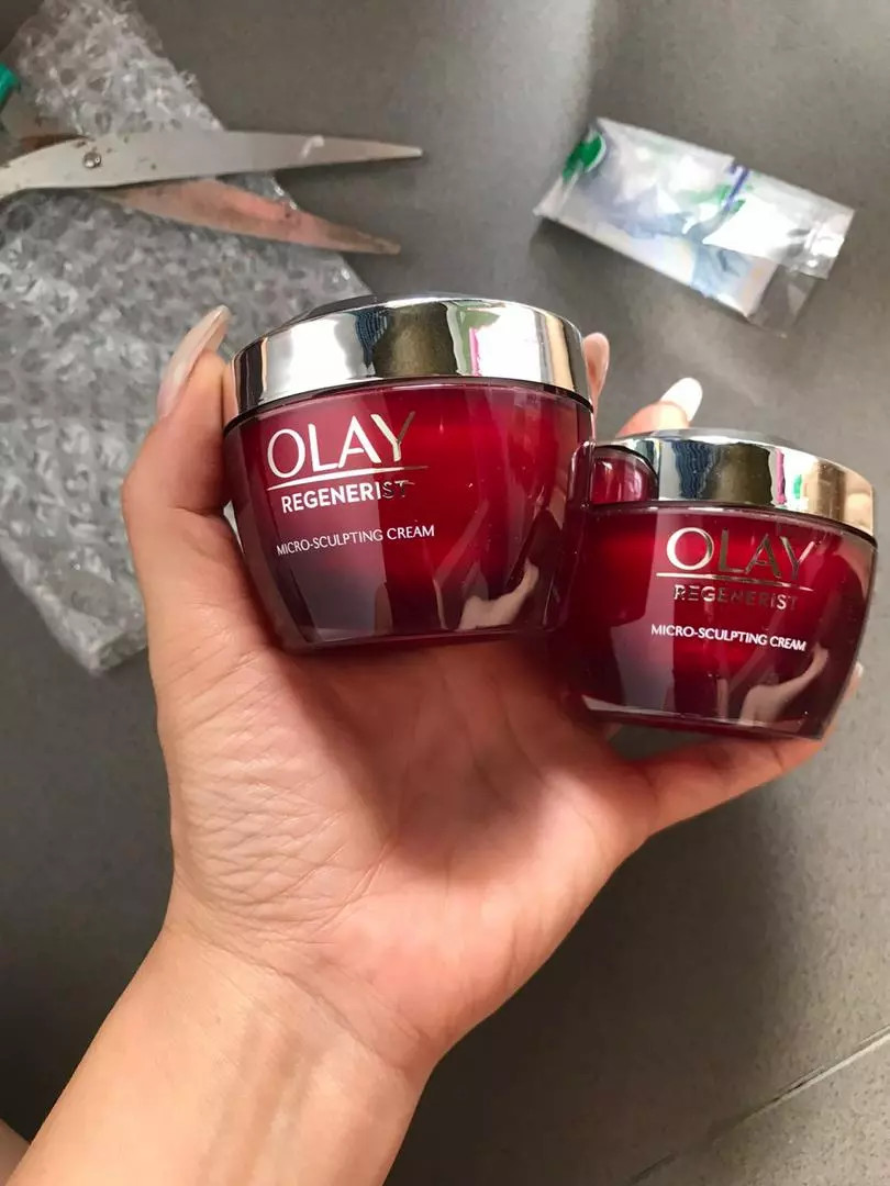 Kem Dưỡng Olay Regenerist Micro-Sculpting Cream - Kem Dưỡng Ẩm Chống Nhăn Cho Mọi Loại Da, Săn Chắc Và Mịn Màng