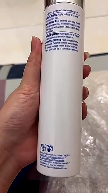 Nước Hoa Hồng Zo Skin Health Calming Toner - Giúp Làm Dịu và Cân Bằng pH cho Làn Da Nhạy Cảm - Dung Tích 180ml