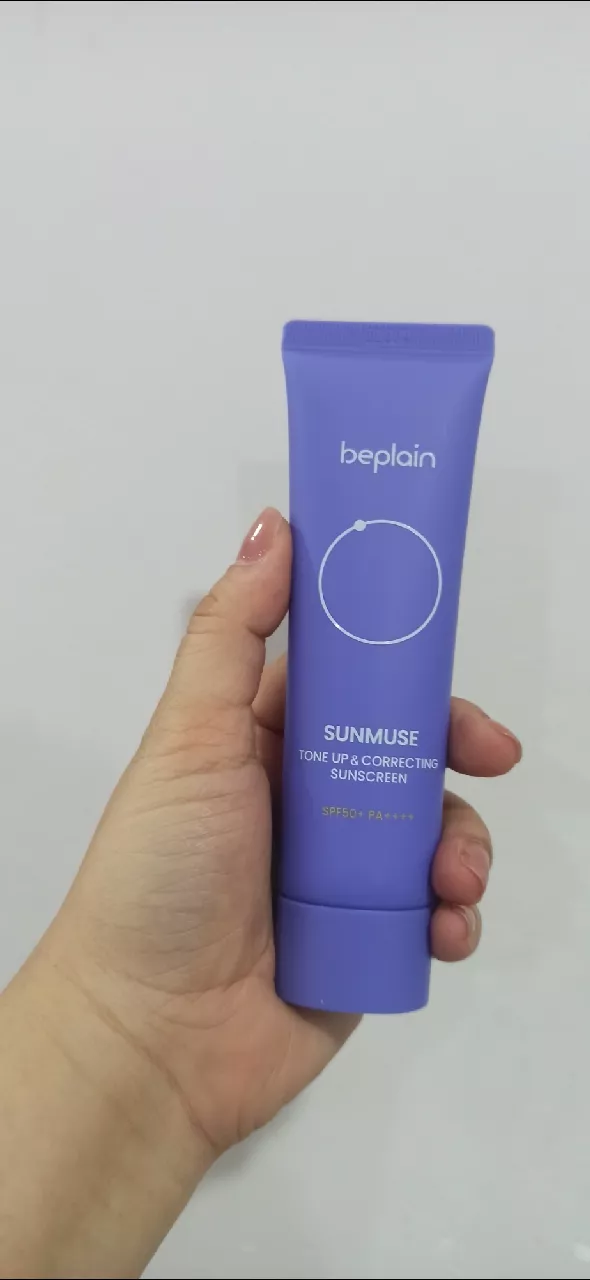 (Hàng nhập khẩu) Kem Chống Nắng Nâng Tone Beplain Sunmuse Tone Up & Correcting Sunscreen SPF50+