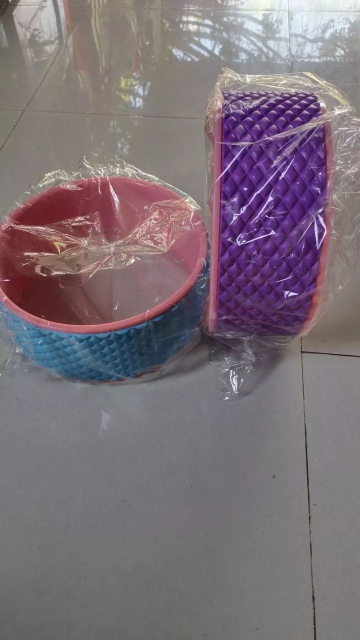 Vòng Tập Yoga Massage 3D Cao Cấp - Dụng Cụ Thể Thao Chịu Lực 150kg, Thư Giãn Và Tăng Cường Dẻo Dai