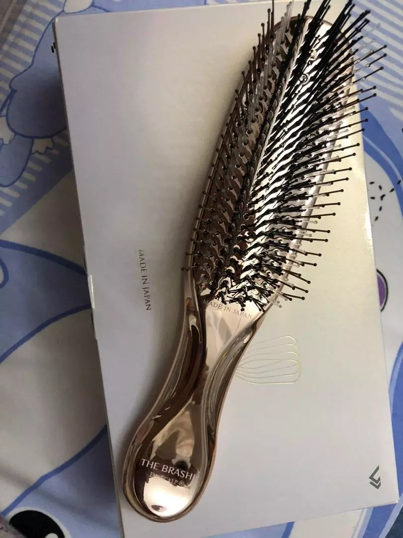 Lược Đa Năng The Brashu Dr Scalp - Lược Massage Tóc Chăm Sóc Da Đầu, Làm Sạch Gàu, Kích Thích Phát Triển Nang Tóc