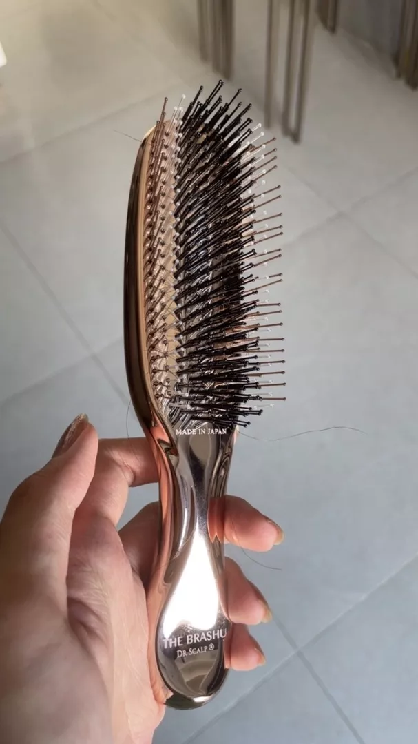 Lược Đa Năng The Brashu Dr Scalp - Lược Massage Tóc Chăm Sóc Da Đầu, Làm Sạch Gàu, Kích Thích Phát Triển Nang Tóc