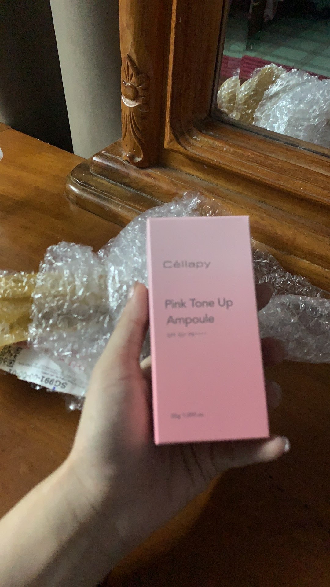 Serum Chống Nắng Cellapy Pink Tone Up Ampoule SPF 35 - Dưỡng Trắng Da, Nâng Tone, Chăm Sóc Da Nhạy Cảm, Hàn Quốc