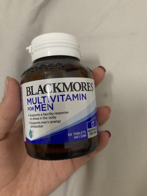 Vitamin Tổng Hợp Nam Blackmores Men's Performance Multi - Viên Uống Bổ Sung Dinh Dưỡng, Tăng Cường Sức Khỏe và Năng Lượng 60 Viên