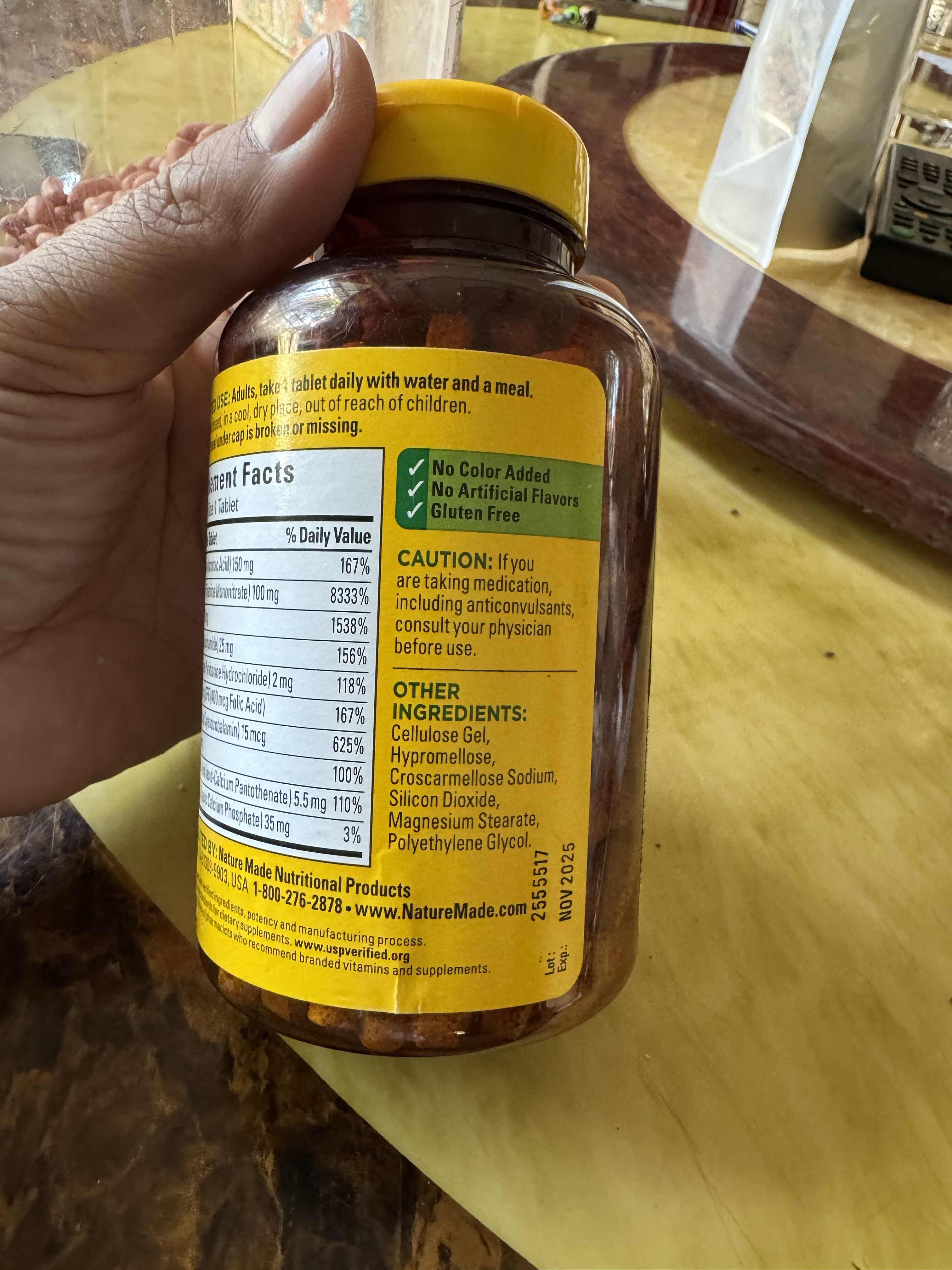 Viên Uống Super Vitamin B Complex Nature Made 140 Viên - Hỗ Trợ Tăng Cường Sức Khỏe và Giảm Mệt Mỏi Cho Bà Bầu