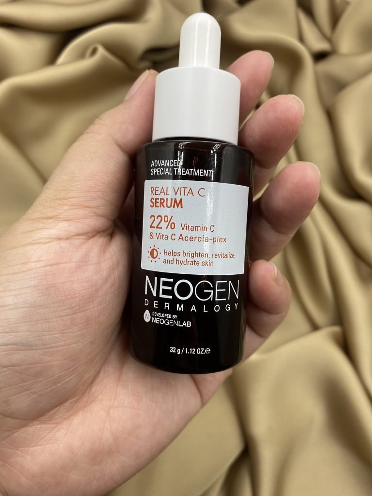 Serum Neogen Dermalogy Real Vitamin C 32g - Dưỡng Trắng Da, Mờ Thâm, Tăng Sinh Collagen, Phục Hồi Da Mịn Màng, Rạng Rỡ