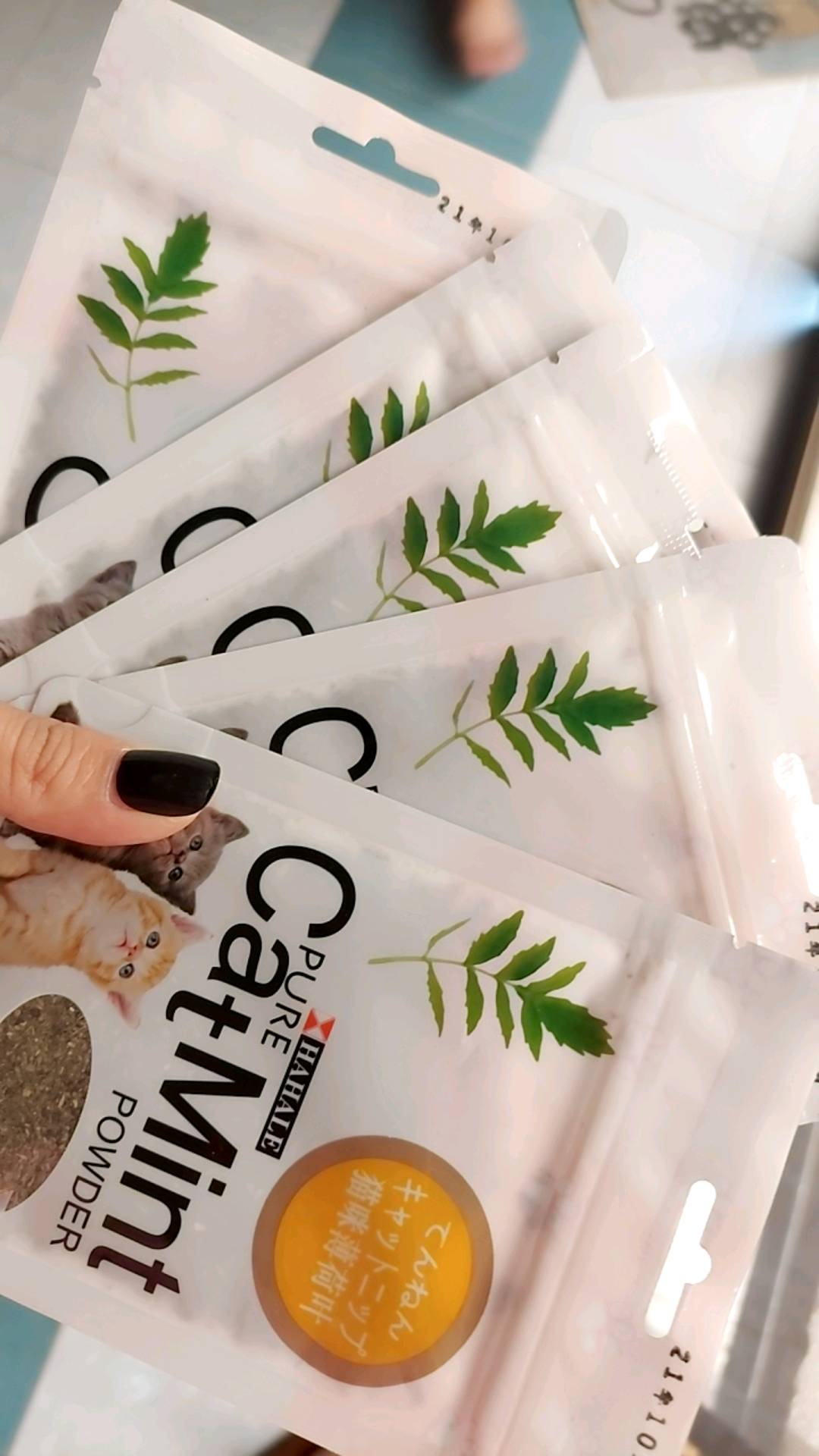 Cỏ bạc hà Hahale CatMint Powder cho mèo - Thực phẩm chức năng giảm stress, kích thích và hỗ trợ tiêu hóa cho mèo khỏe mạnh