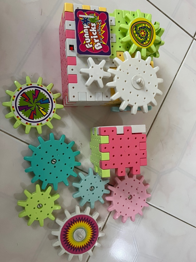 Bộ Đồ Chơi Xếp Hình Lego Bánh Răng Xoay 83 Chi Tiết - Sáng Tạo Phát Triển Trí Tuệ Cho Bé Từ 3 Tuổi
