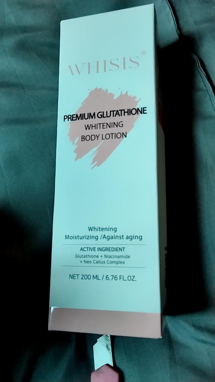 Kem Dưỡng Thể Ban Đêm Whisis Premium Glutathione Whitening Lotion 200ml - Tăng Cường Sáng Da, Chống Oxy Hóa, Dưỡng Ẩm Mịn Màng