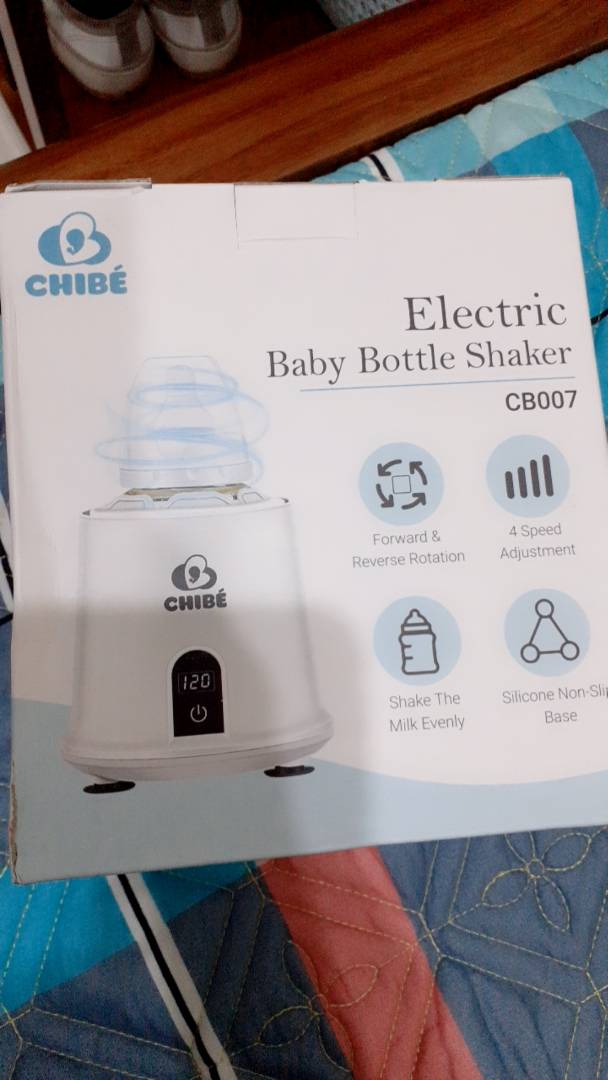 Máy Lắc Bình Sữa Chibé CB007 - Giải Pháp Pha Sữa Không Bọt, Không Vón, Tiện Lợi Cho Mẹ, Tích Hợp Pin Lithium 850mAh