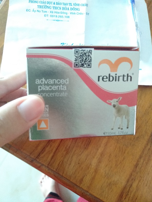 Kem Hỗ Trợ Cải Thiện Nám Nhau Thai Cừu Rebirth 50ml - Kem Dưỡng Trắng Da Giàu Dưỡng Chất Từ Úc, Chống Nám Hiệu Quả