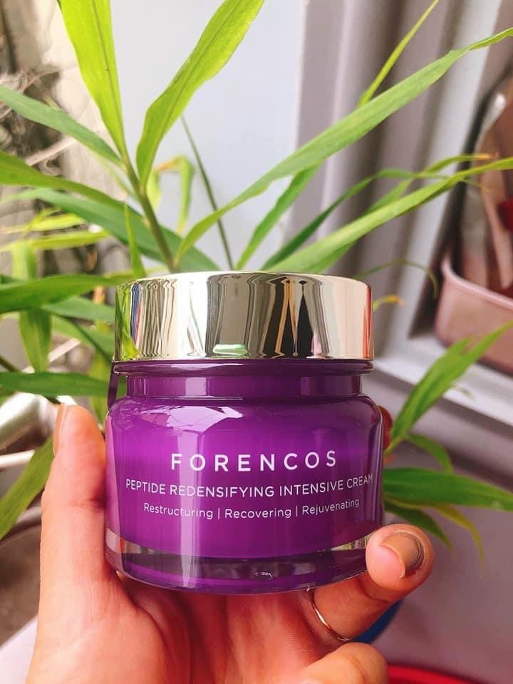 Kem Dưỡng Trắng Da Ban Đêm Forencos Peptide Redensifying - Làm Mờ Nếp Nhăn, Phục Hồi Da, Cấp Ẩm Sâu, Dưỡng Trắng Rạng Rỡ 50ml