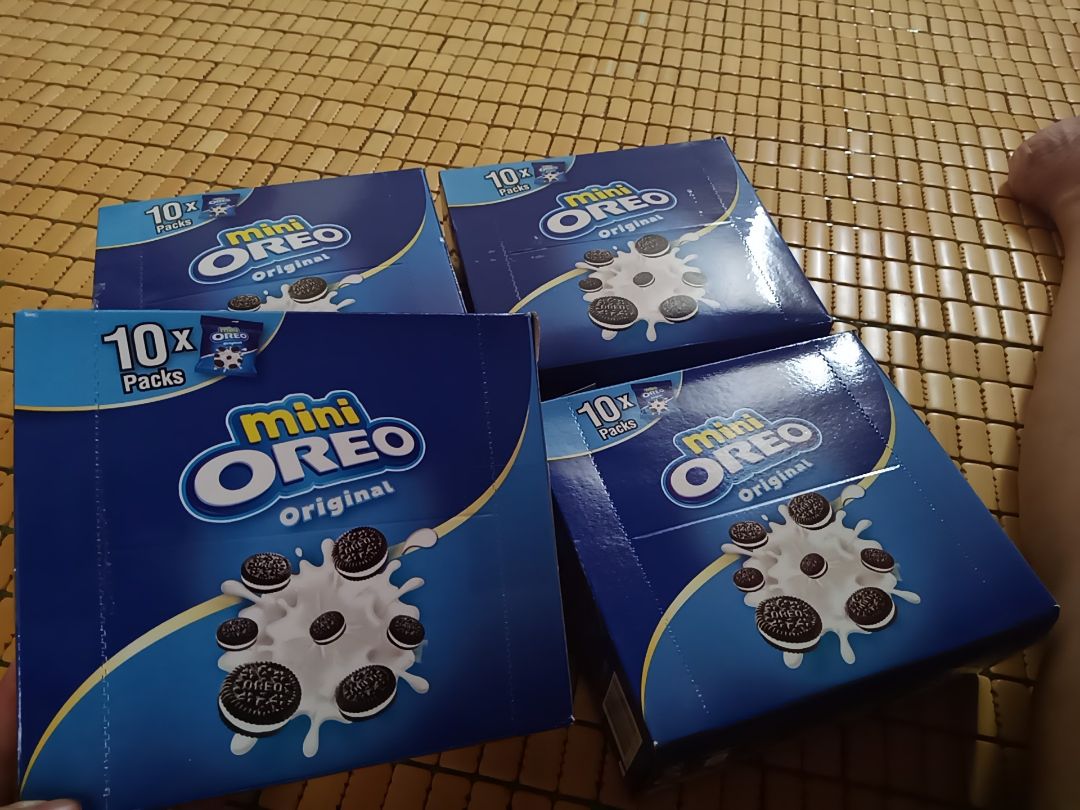 Combo 2 Hộp Bánh Quy Oreo Mini Vị Socola & Vani - Bánh Ngọt Giòn Rụm Cho Gia Đình, Snack Ngon Hàng Đầu Kids