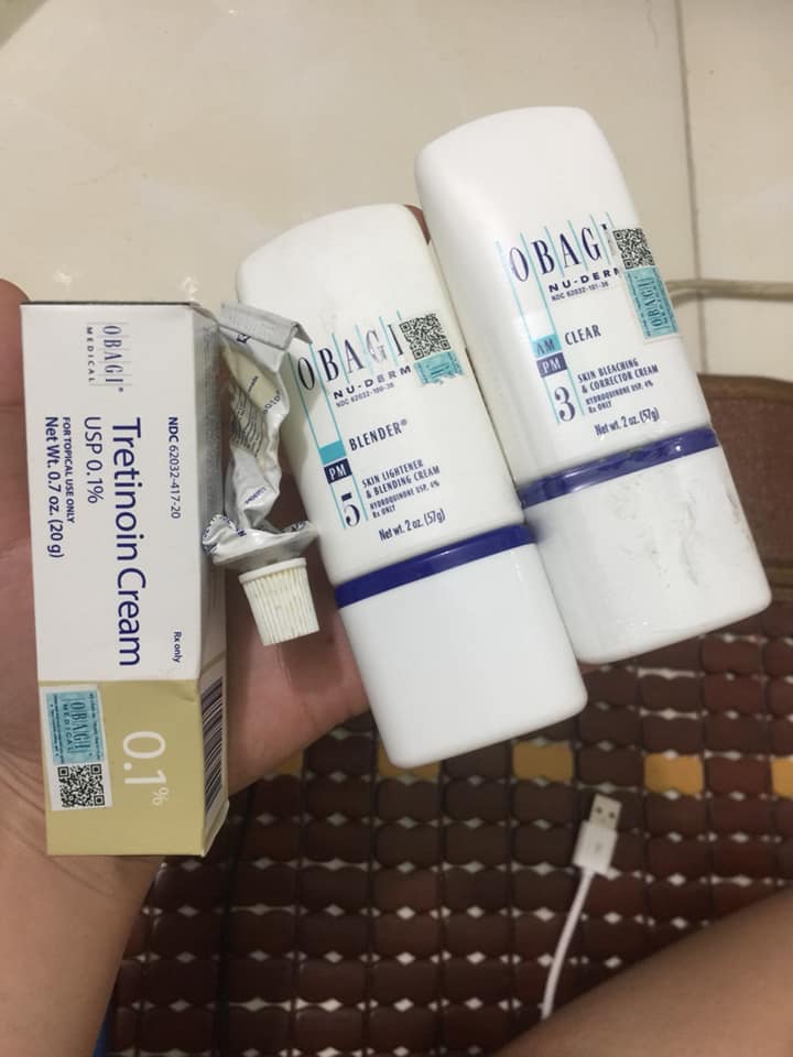 Kem Dưỡng Trị Thâm Nám Obagi Tre Cream 0,1% - Hỗ Trợ Cải Thiện Da, Làm Sáng Da, Chống Lão Hóa, Dành Cho Mọi Loại Da