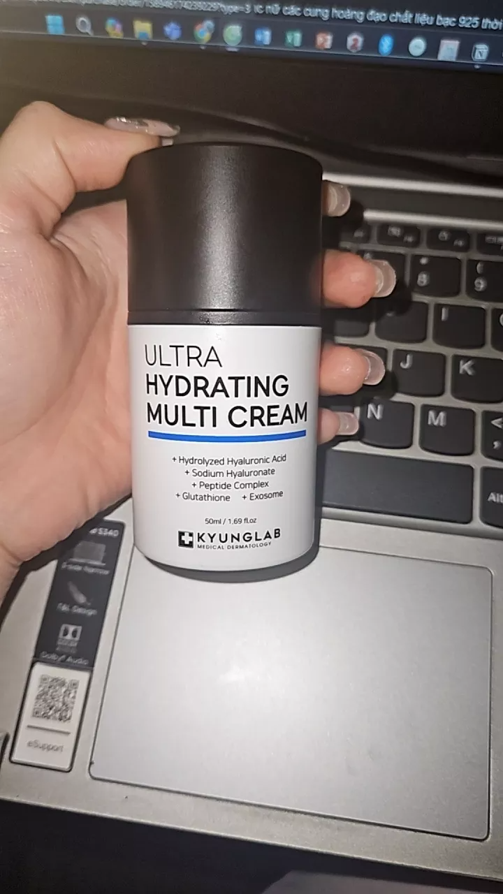 Kem Dưỡng Phục Hồi Da Kyung Lab Ultra Hydrating Cream - Dưỡng Ẩm Sâu, Làm Dịu Da, Chất Gel-Cream Thấm Nhanh, 50ml