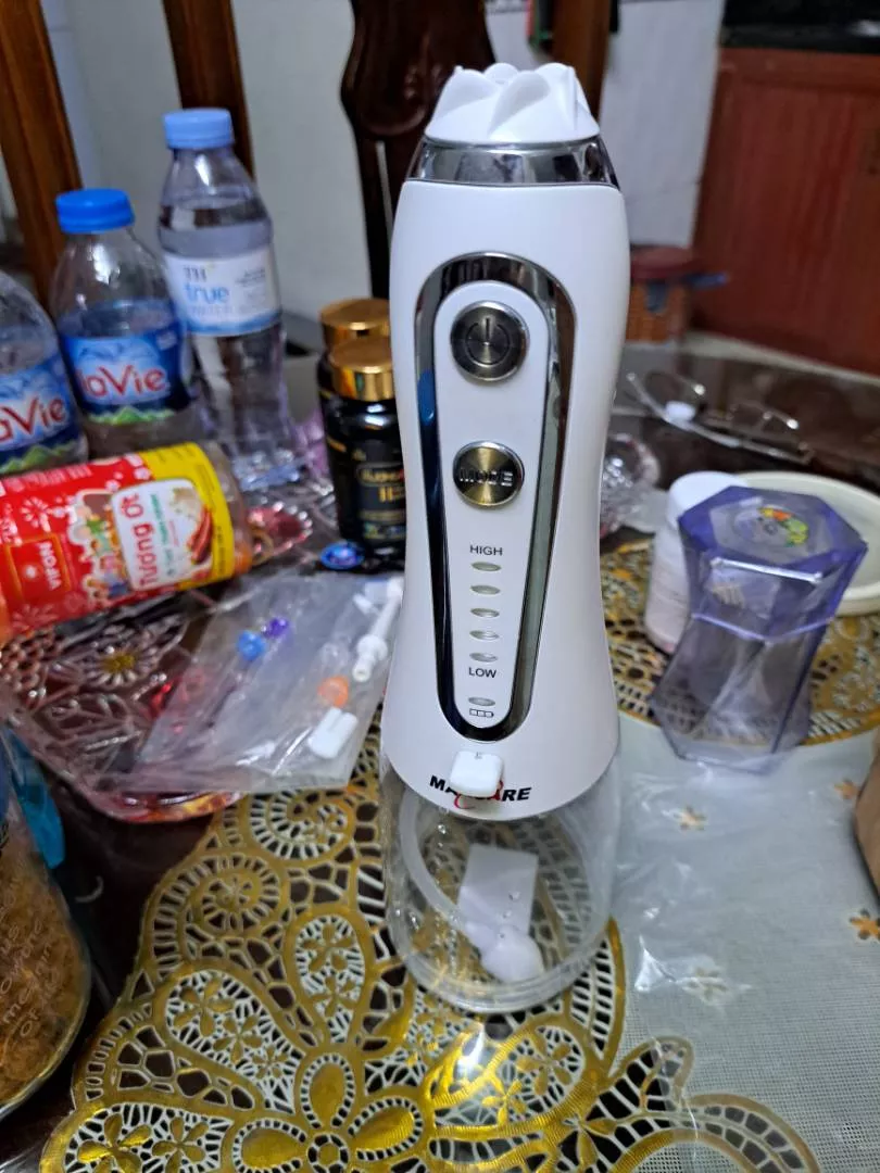 Máy Tăm Nước Cầm Tay Maxcare Max456S 5W - Công Nghệ Sóng Âm Vệ Sinh Răng Miệng Êm Ái, Loại Bỏ Mảng Bám và Thức Ăn Thừa
