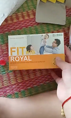 Men Tiêu Hóa Fit Kid Royal - Bổ Sung Lợi Khuẩn Cho Mọi Lứa Tuổi, Hỗ Trợ Tiêu Hóa, Dạng Ống Uống Tiện Lợi
