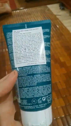 Sữa Rửa Mặt Uriage Hyséac Cleansing Gel 150ml - Giúp Làm Sạch Da Dầu Mụn, Không Gây Khô Da, Được Khuyên Dùng Bởi Chuyên Gia Da Liễu Pháp