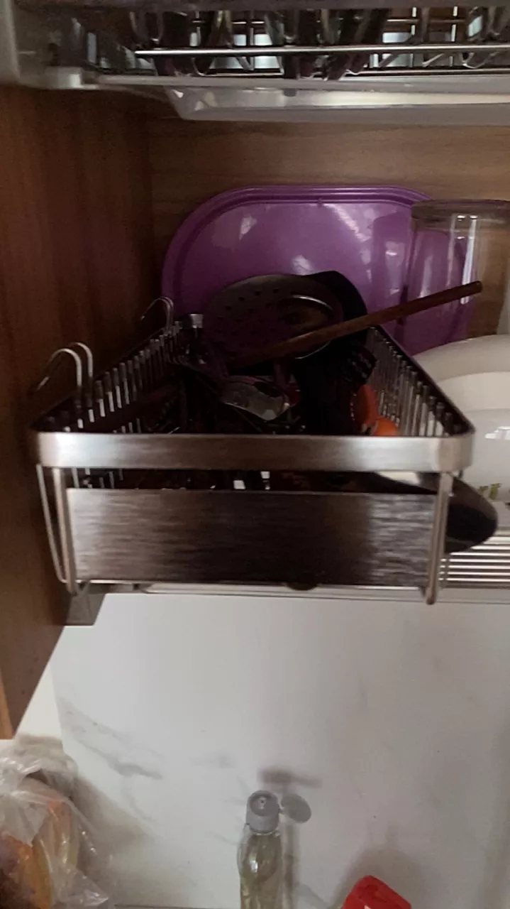 Khay đựng đũa muỗng inox 304 Hobby Home Decor KM3/KM4 - Thiết kế gọn gàng, bền bỉ, có móc treo cho gian bếp tiện nghi
