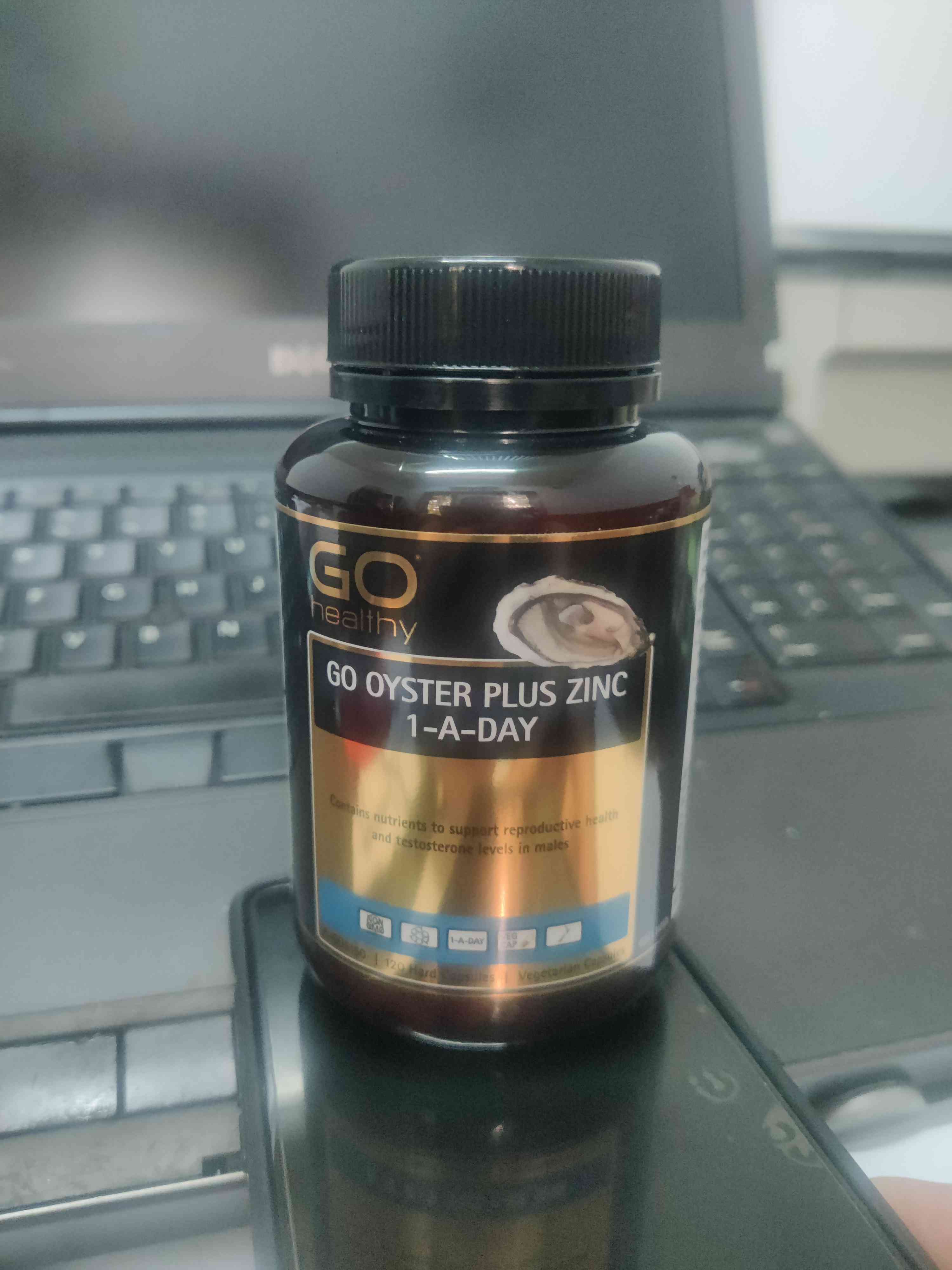 Viên uống Tinh Chất Hàu Go Healthy Plus Zinc - Hỗ Trợ Sức Khỏe Nam Giới, Bổ Sung Kẽm, 120 Viên