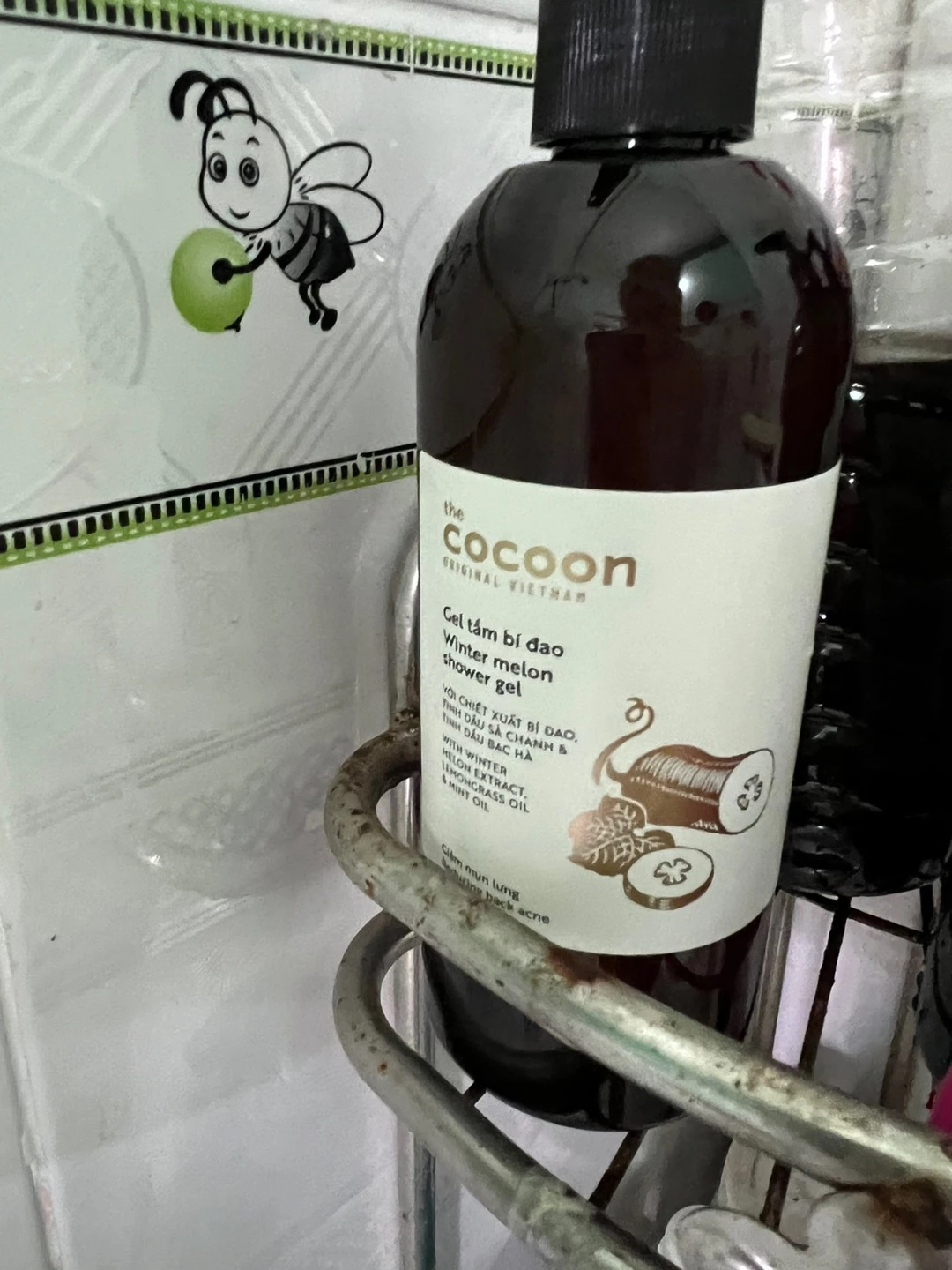 Gel Tắm Bí Đao Cocoon 310ml - Hỗ Trợ Giảm Mụn Lưng, Kháng Khuẩn, Thư Giãn Với Tinh Dầu Sả Chanh Dễ Chịu