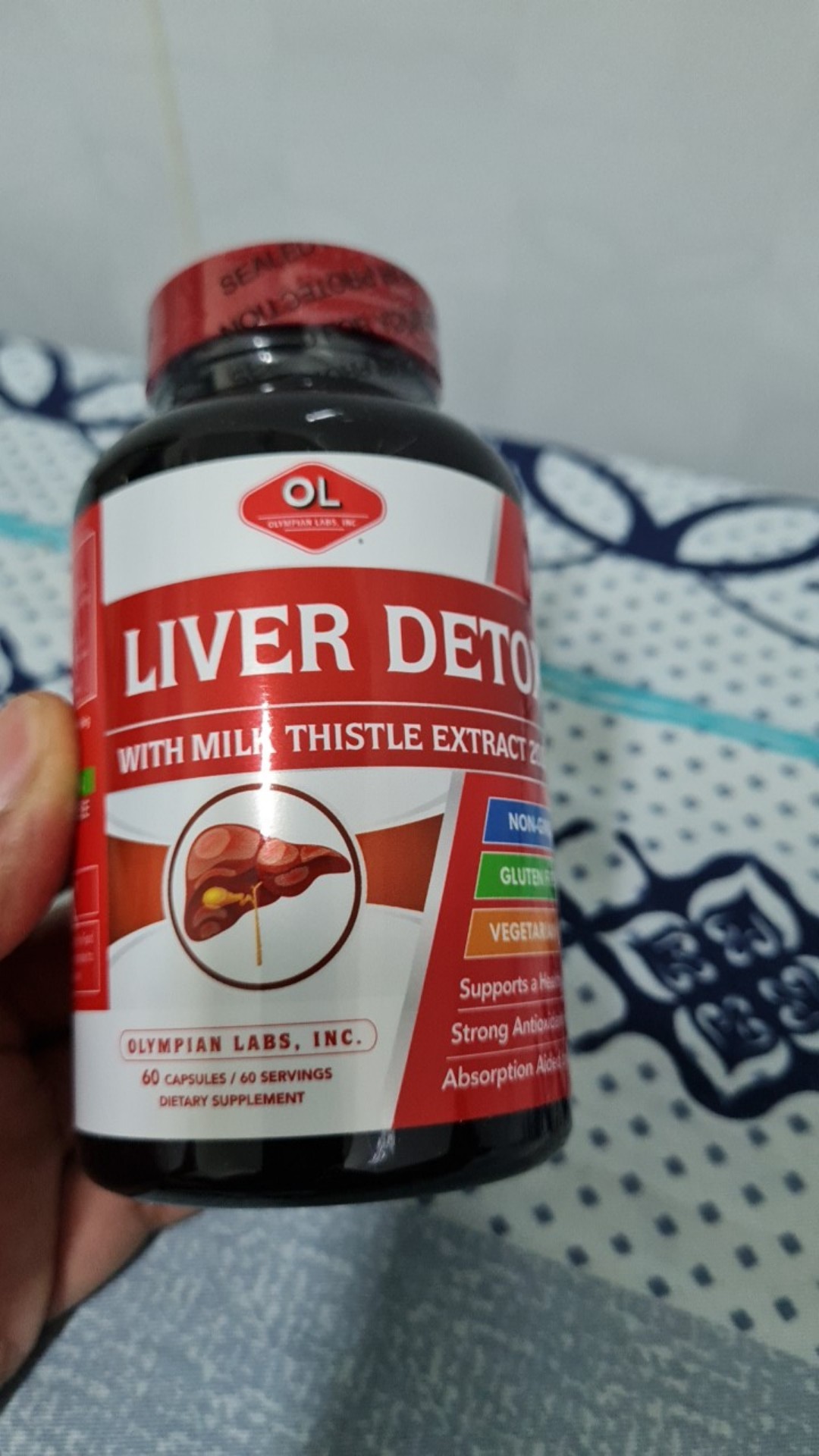 Viên Uống Bổ Gan Olympian Labs Liver Detox 60 Viên - Hỗ Trợ Thải Độc, Cải Thiện Chức Năng Gan và Tiêu Hóa Khỏe Mạnh
