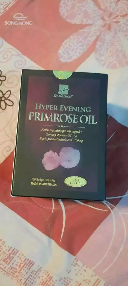 Viên uống Dr Natural Hyper Evening Primrose Oil của Úc - Hỗ trợ cân bằng nội tiết tố nữ, đẹp da, cải thiện tình trạng tiền mãn kinh 180 viên