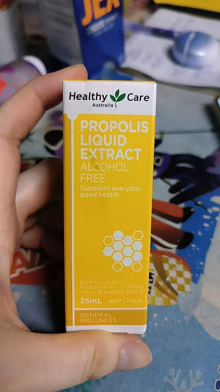 Keo ong Healthy Care Propolis 25ml - Tăng cường sức đề kháng, hỗ trợ miễn dịch, chiết xuất tự nhiên, an toàn cho sức khỏe.