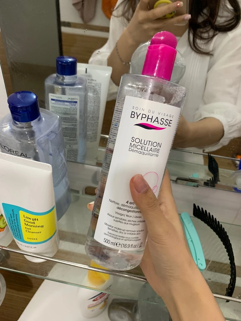 Nước Tẩy Trang Byphasse Solution Micellaire Face 500ml - Giúp Làm Sạch Sâu, Tẩy Trang Hiệu Quả Cho Tất Cả Loại Da