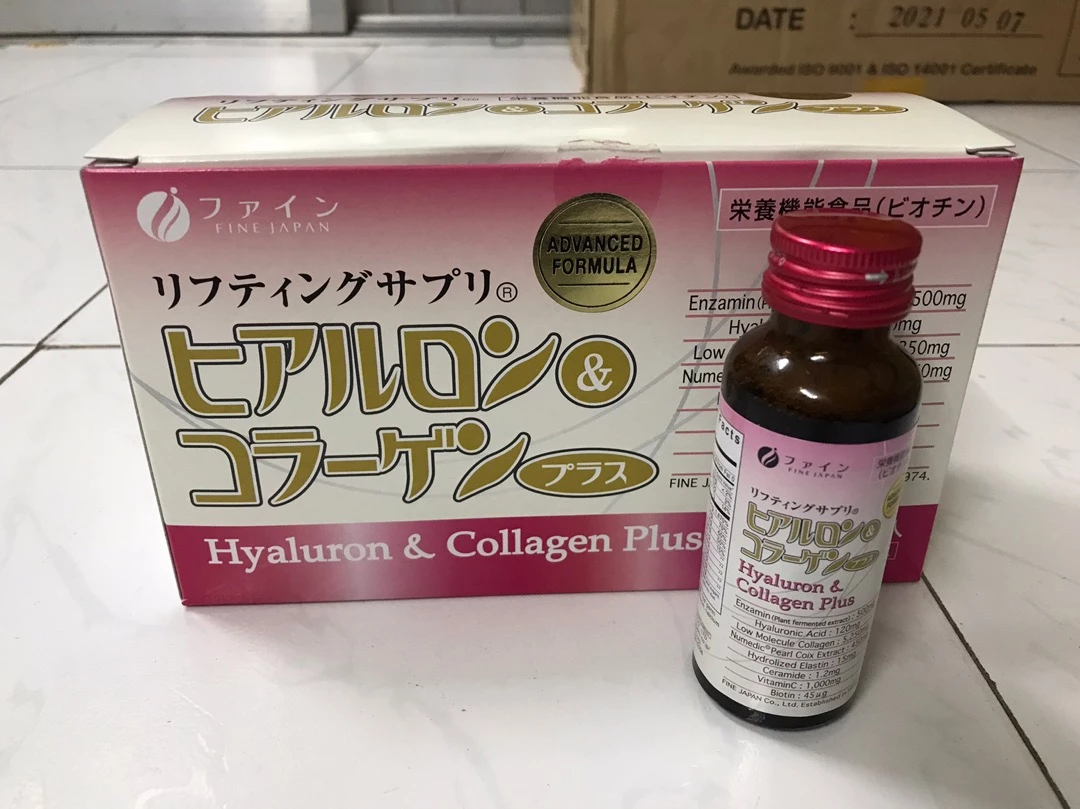 [Date 6/2027] Nước Uống Collagen Dưỡng Da Fine Japan Hyaluron Collagen Plus - Giải Pháp Làm Đẹp Da từ Nhật Bản