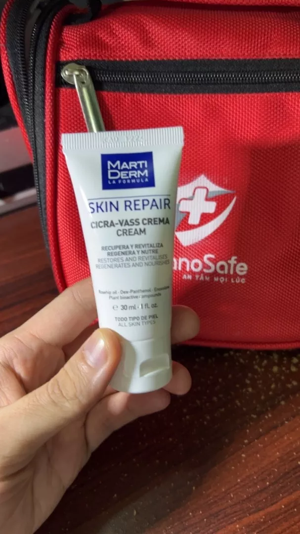 Kem Dưỡng Phục Hồi Da MartiDerm Skin Repair Cicra Vass Cream 30ml - Giúp Làm Dịu Da Nhạy Cảm, Phục Hồi Tổn Thương và Ngăn Ngừa Sẹo