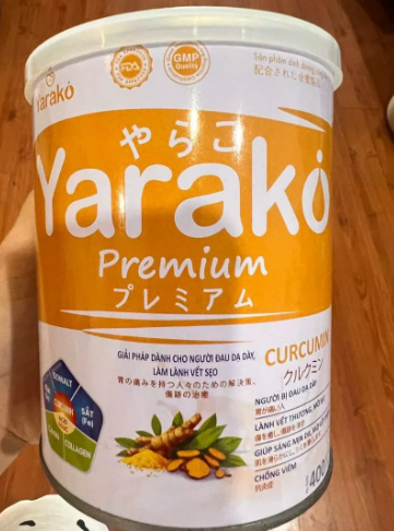 Sữa Nghệ Hỗ Trợ Dạ Dày Yarako Premium Curcumin - Bổ Sung Canxi và Dinh Dưỡng Cho Người Tiêu Hóa Kém 400g/900g