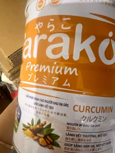 Sữa Nghệ Hỗ Trợ Dạ Dày Yarako Premium Curcumin - Bổ Sung Canxi và Dinh Dưỡng Cho Người Tiêu Hóa Kém 400g/900g