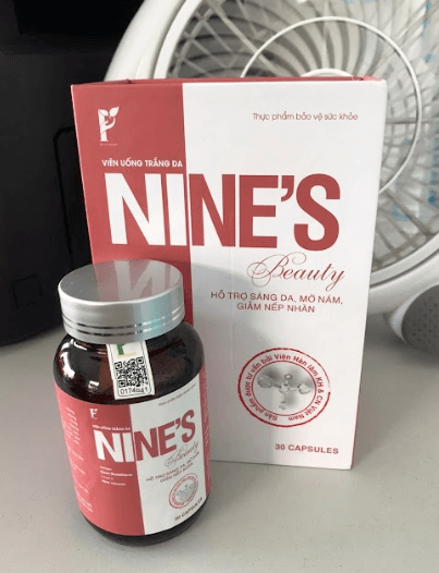 Viên uống trắng da Nine's Beauty - Hỗ trợ mờ nám, cải thiện sắc tố da, tăng đàn hồi và làm sáng khỏe từ sâu bên trong