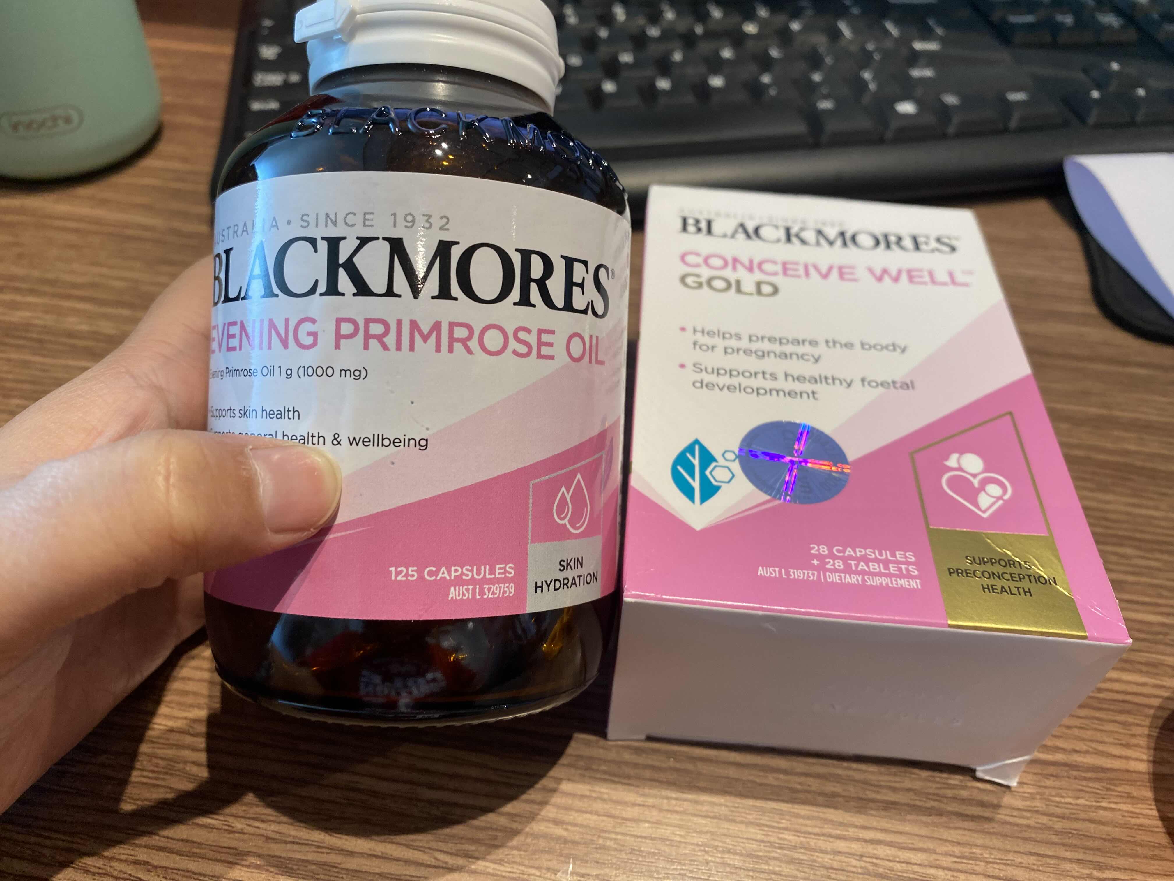Tinh Dầu Hoa Anh Thảo Blackmores Evening Primrose Oil 190 Viên - Bổ Sung Omega-6, Hỗ Trợ Làm Đẹp Da, Tóc và Cân Bằng Nội Tiết Tố