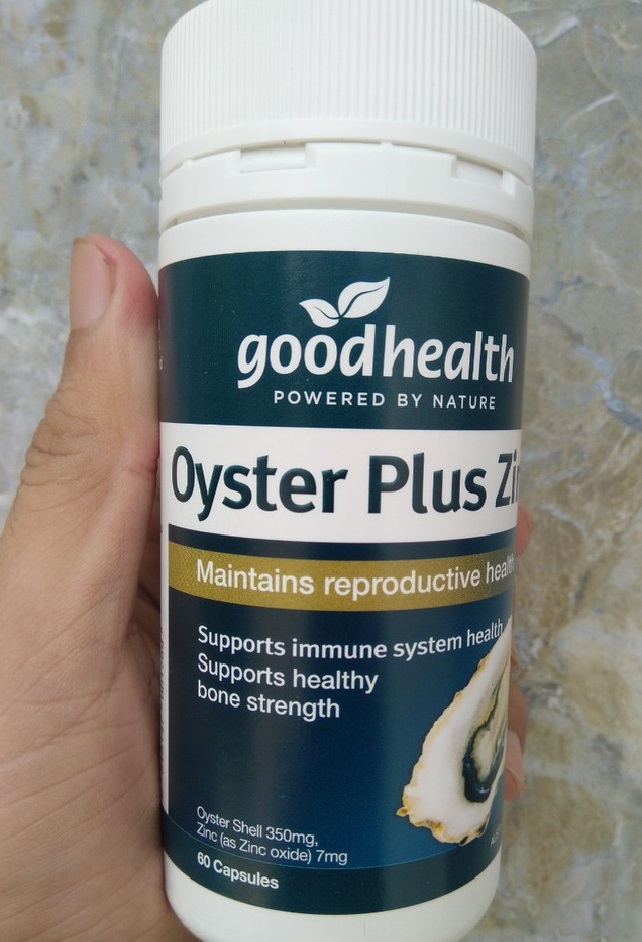 Tinh Chất Hàu Oyster Plus Zinc Goodhealth 60 Viên - Hỗ Trợ Tăng Cường Sinh Lý Nam Giới Hiệu Quả từ Úc