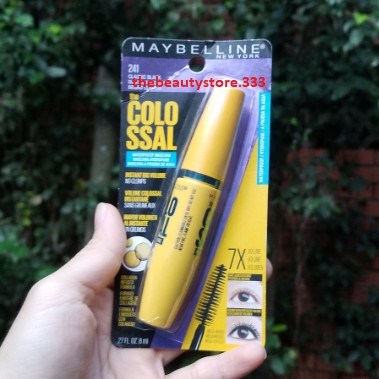 Mascara Dưỡng Mi Maybelline The Colossal Waterproof - Tách Rời, Dày Mi Và Chống Nước Hiệu Quả, Đôi Mắt Cuốn Hút Nổi Bật