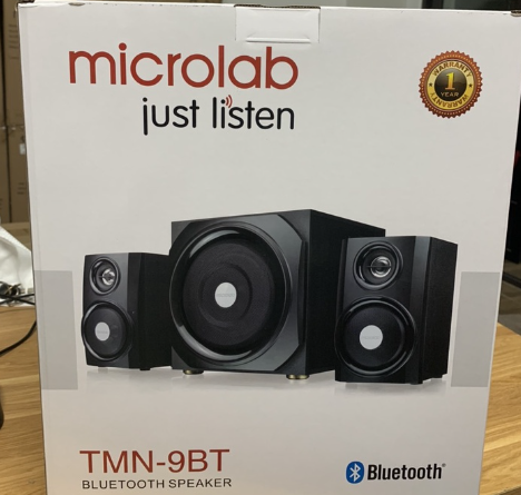 Loa Bluetooth Microlab TMN9-BT 2.1 Màu Đen - Hệ Thống Âm Thanh 40W, Hỗ Trợ Kết Nối Bluetooth, Âm Thanh Siêu Sống Động