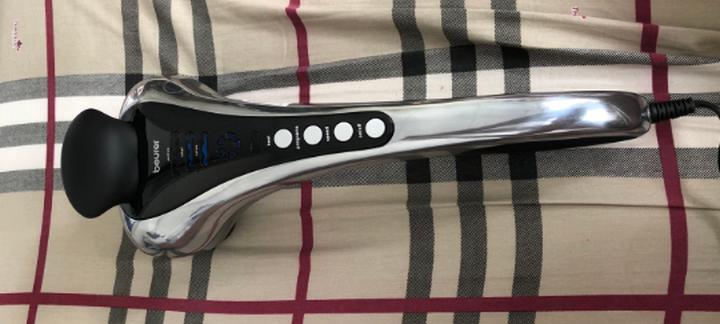 Máy Massage Cầm Tay Đa Năng Beurer MG100 của Đức - Thiết Bị Massage Rung Hồng Ngoại Chống Đau Nhức, Thư Giãn Cơ Thể Tại Nhà