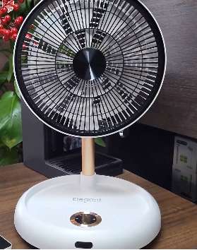 Quạt Gấp Thông Minh Elegant Tích Điện - Thiết Kế Gọn Nhẹ, Pin 8h, Điều Khiển Từ Xa, Phù Hợp Cho Gia Đình Và Du Lịch