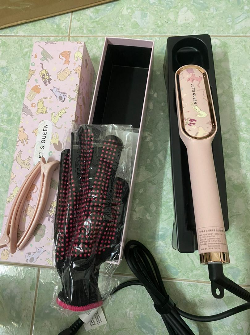 Lược điện chải tóc Let’s Queen Z100 - Công nghệ PTC tạo kiểu nhanh, nhẹ, gỡ rối hiệu quả, dễ sử dụng, nhiều màu sắc nổi bật