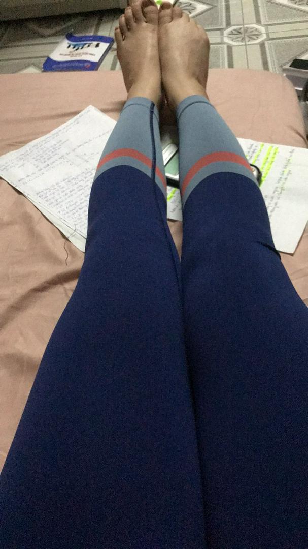 Quần Legging Cạp Cao Dáng Dài AMIN AM031 - Chun Nâng Mông, Thoải Mái Tập Gym, Yoga - Màu Đen, Xanh, Hồng, Size S, M, L