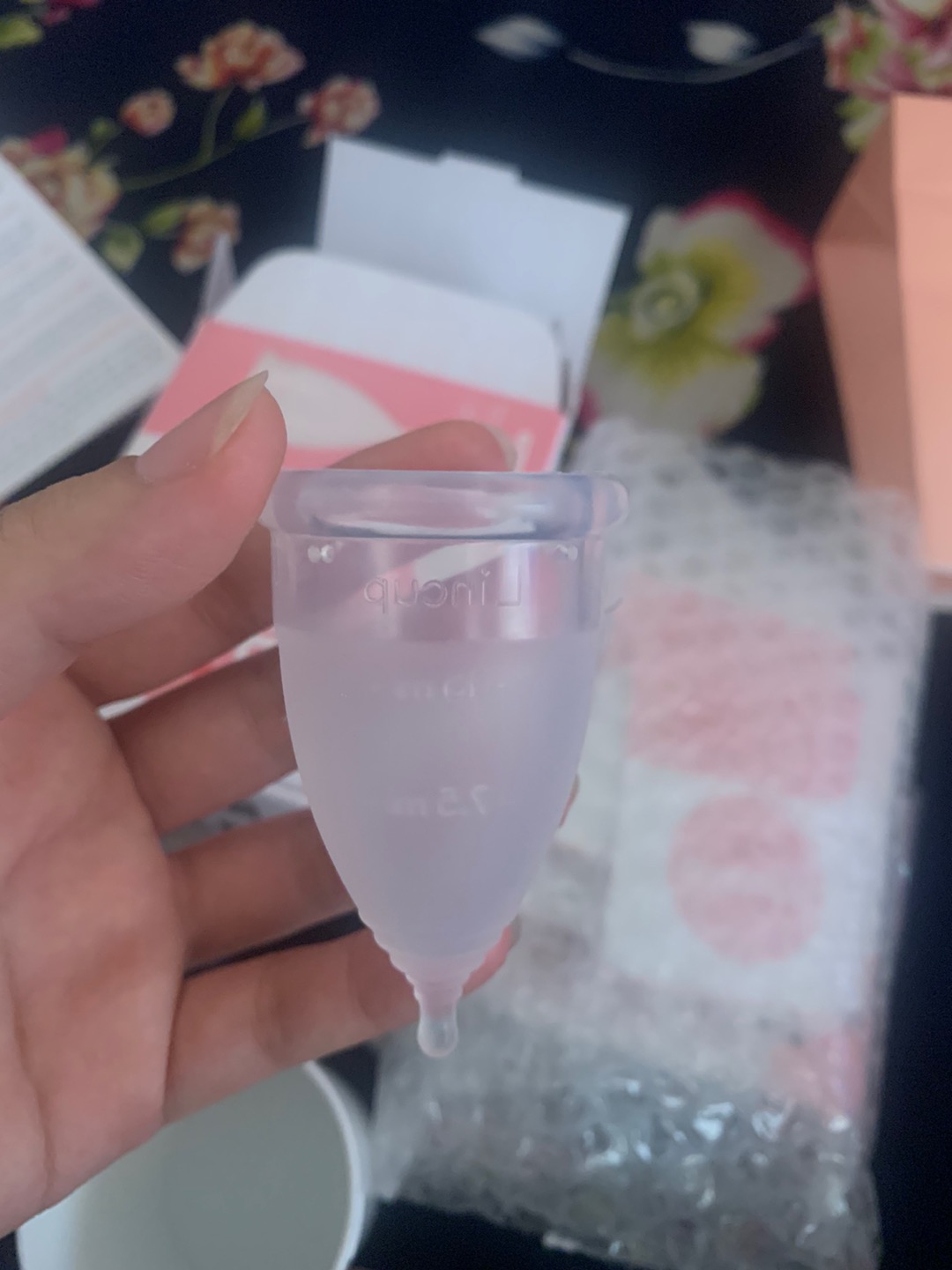 Cốc Nguyệt San Lincup Mỹ - Silicone Y Tế Mềm Mịn, Không Rò Rỉ, Thoải Mái Dành Cho Phụ Nữ Á Đông - Tiết Kiệm Và Bảo Vệ Sức Khỏe