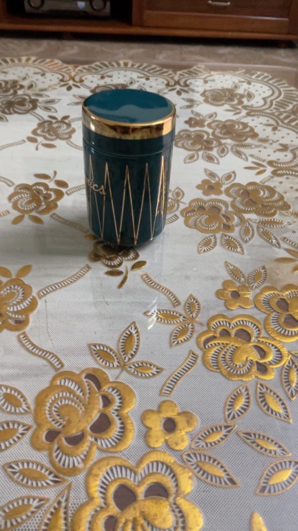 Hũ Đựng Tăm Sứ Ceramics Xanh Ngọc Bích - Trang Trí Nhà Cửa Phong Cách Nhật, Sang Trọng và Bền Đẹp, Quà Tặng Độc Đáo