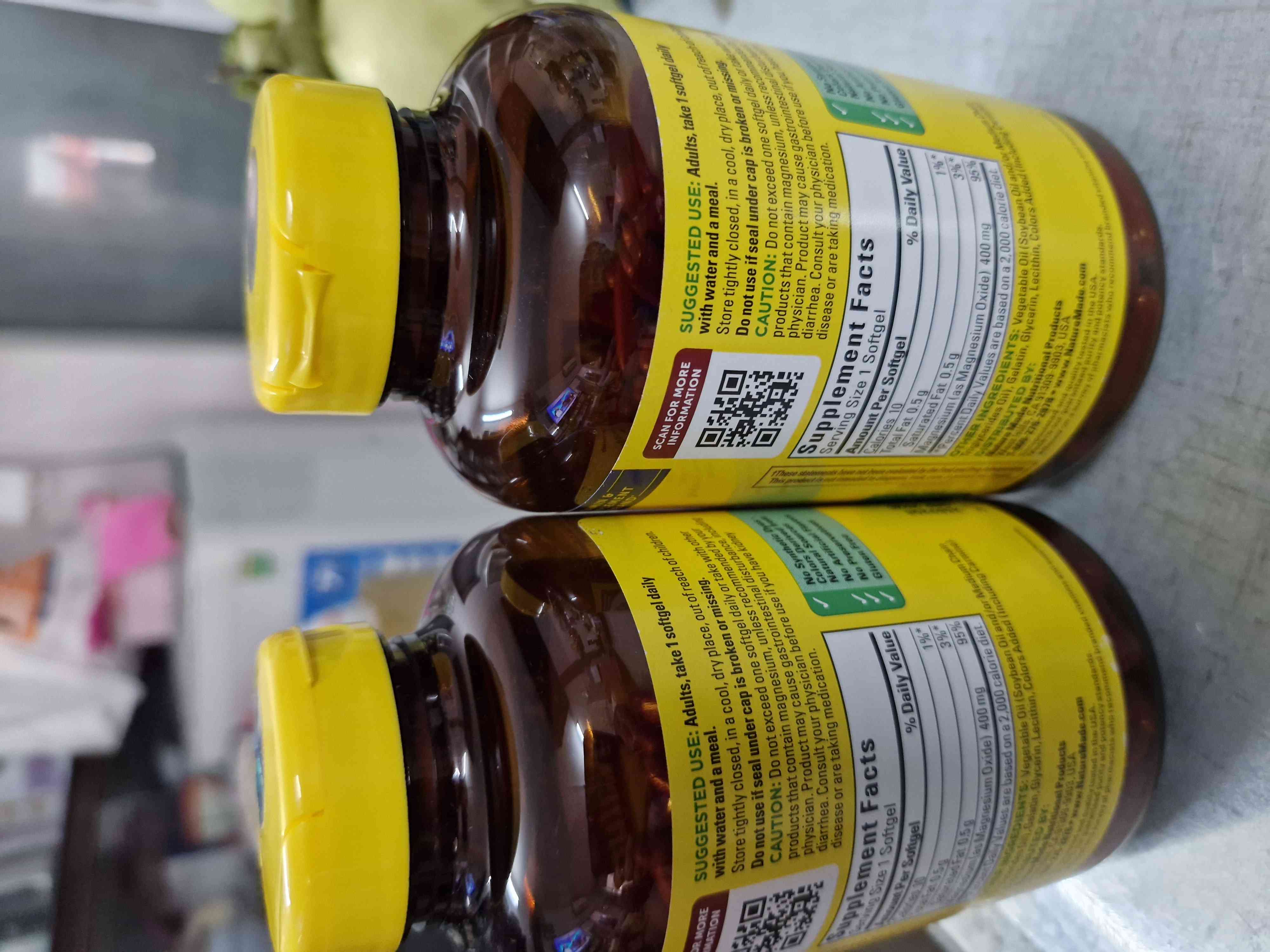 Viên uống Magie Nature Made 400mg - Hỗ trợ sức khỏe xương, cơ bắp và thần kinh, sản phẩm bổ sung thiên nhiên 150 viên