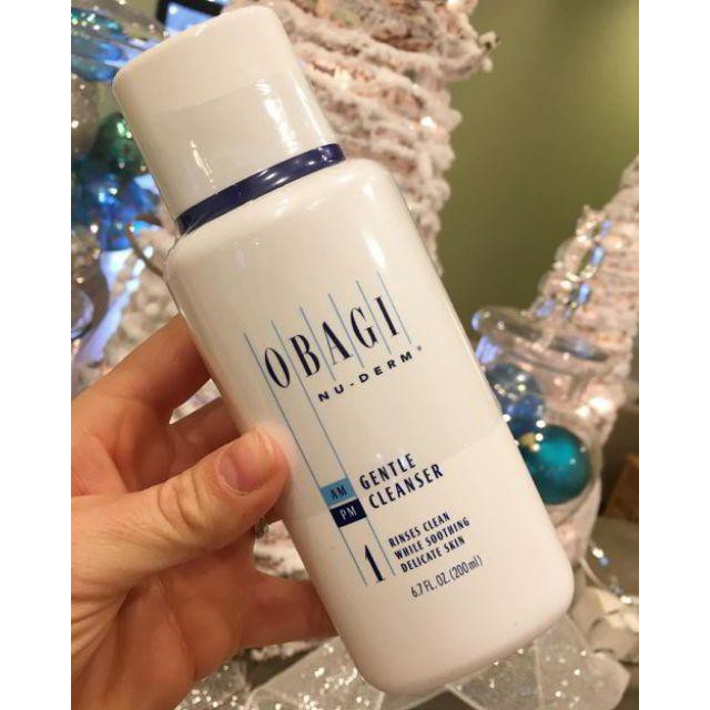 Sữa Rửa Mặt Obagi Nu-Derm Gentle Cleanser 1 Dành Cho Da Khô - Sản Phẩm Chăm Sóc Da Chuyên Sâu 198ml Tăng Cường Cấp Ẩm