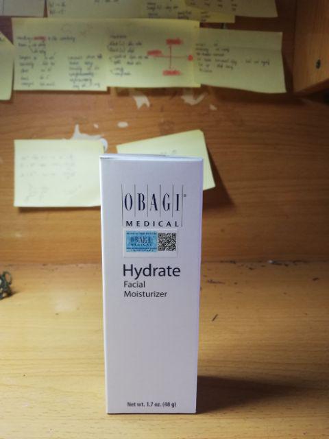 Kem Dưỡng Ẩm Obagi Hydrate Facial Moisturizer 48g - Giải Quyết Da Khô, Cấp Nước Suốt 8 Giờ, Hỗ Trợ Da Mịn Màng, Dịu Nhẹ, Được Yêu Thích.