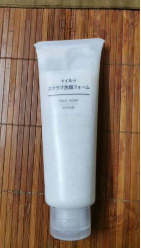 Sữa Rửa Mặt Tẩy Tế Bào Chết Muji Face Soap Scrub Nhật Bản 30g - Làm Sạch Nhẹ Nhàng, Dưỡng Ẩm, Ngăn Ngừa Mụn, Da Mịn Màng