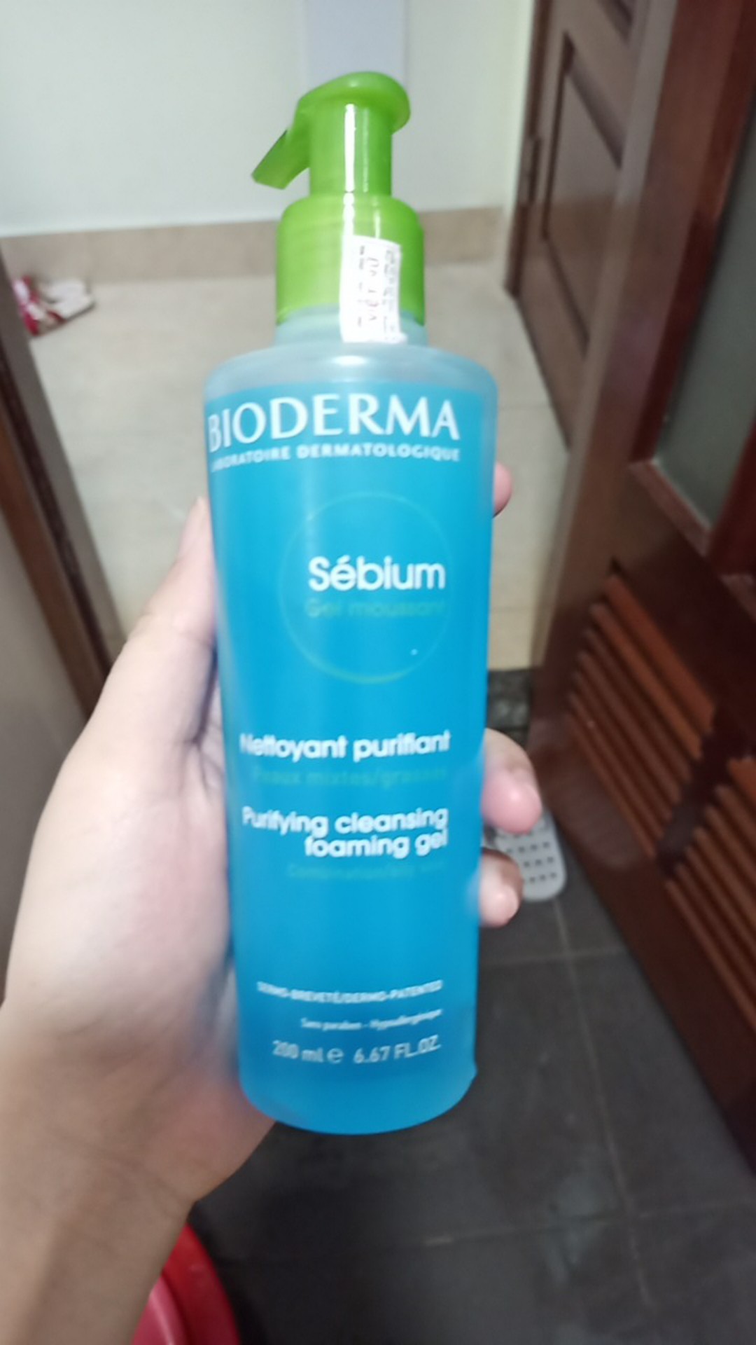 Sữa Rửa Mặt Bioderma Sebium Foaming Gel 200ml - Gel Tạo Bọt Kiềm Dầu, Ngừa Mụn Cho Da Dầu, Hỗ Trợ Làm Sạch Sâu, Duy Trì Độ Ẩm