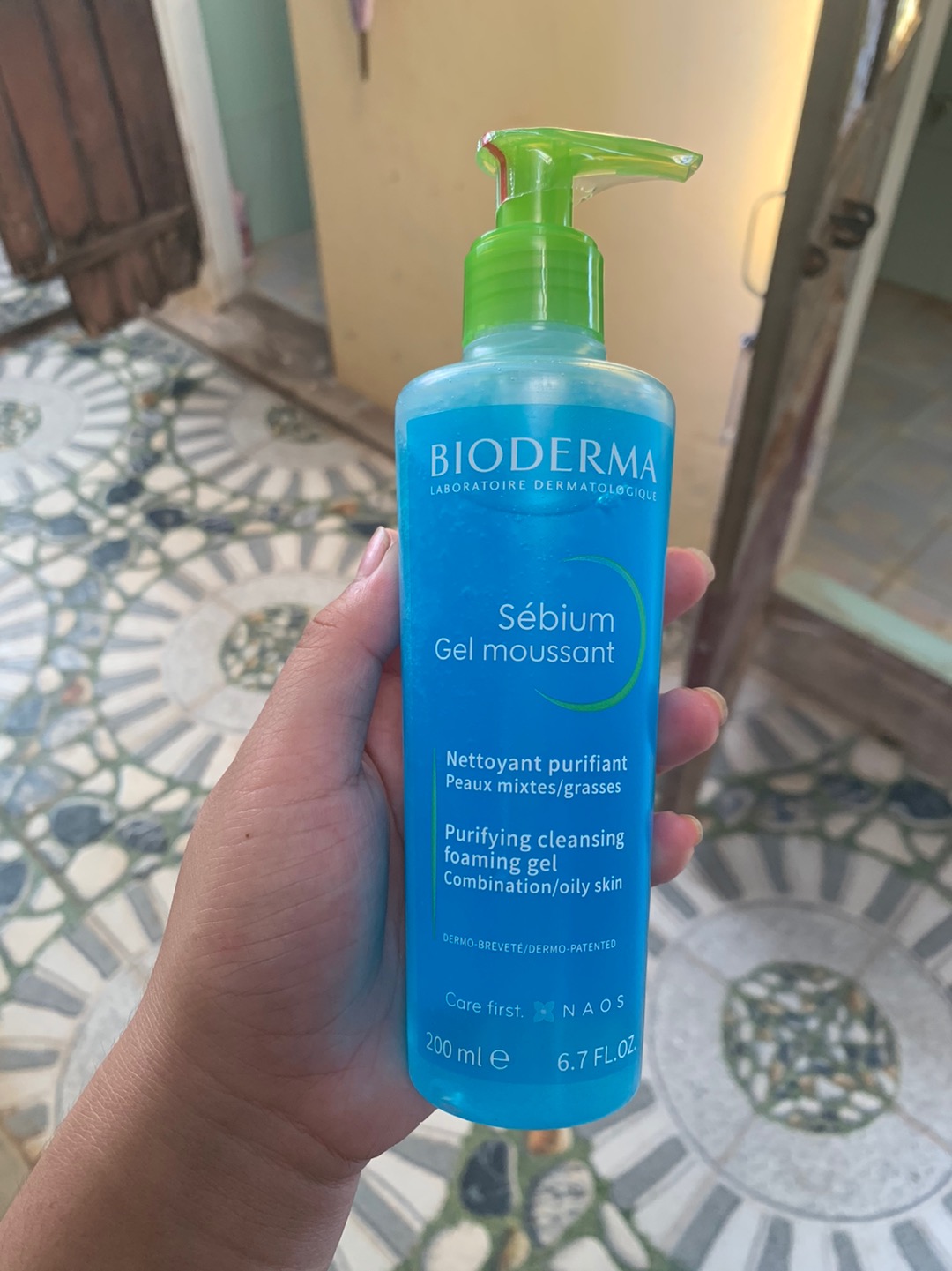 Sữa Rửa Mặt Bioderma Sebium Foaming Gel 200ml - Gel Tạo Bọt Kiềm Dầu, Ngừa Mụn Cho Da Dầu, Hỗ Trợ Làm Sạch Sâu, Duy Trì Độ Ẩm